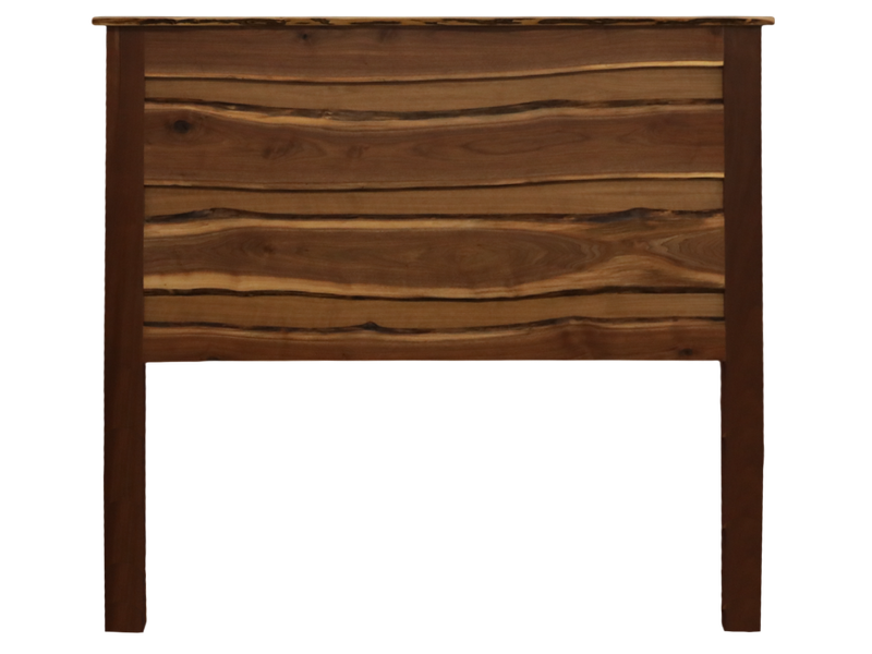 Heartland Walnut LIVE EDGE Headboard - Calif. King 2