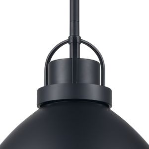 Somerville 12'' Wide 1-Light Pendant - Matte Black 3