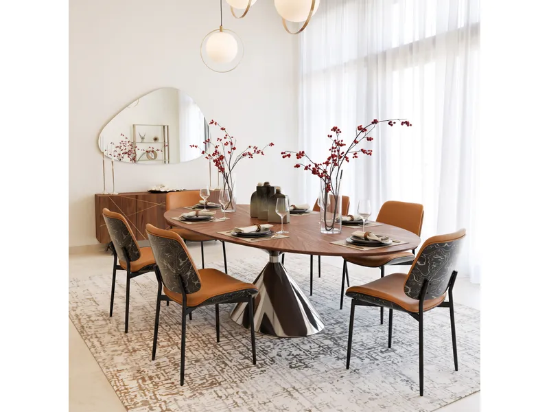 Atmore Dining Table Walnut 2