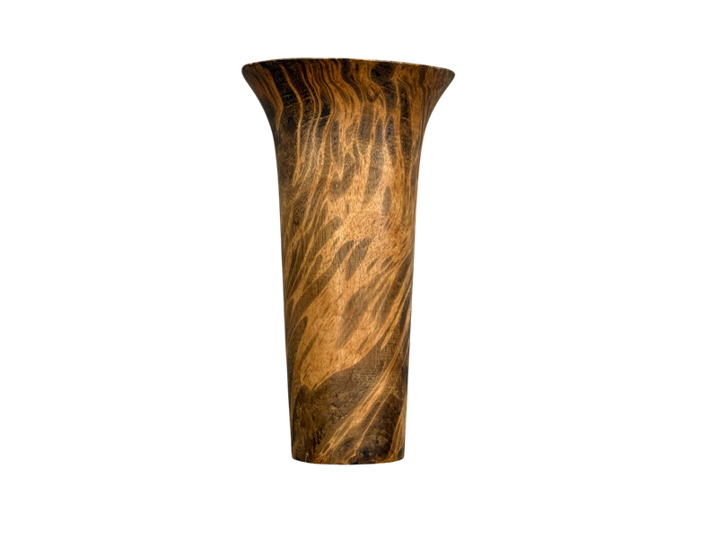 FLUTED VASE L 14.5IN 2