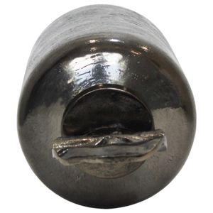 LANEWIND GRAY GLASS VASE 16 (IN) 6