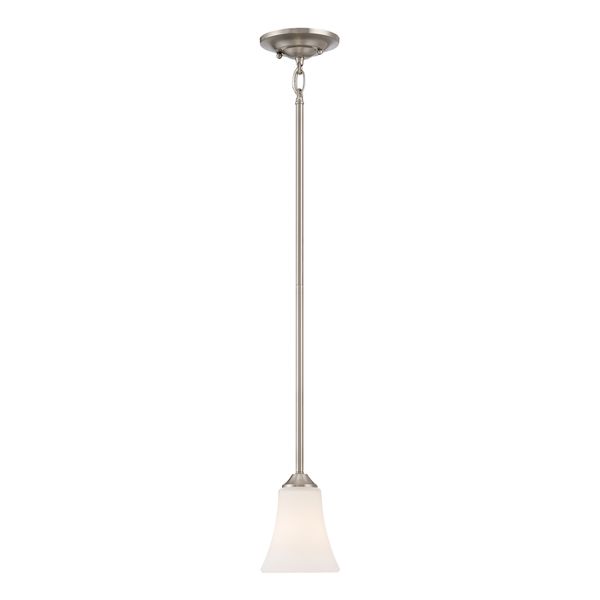 Treme 5" Wide 1-Light Mini Pendant - Brushed Nickel