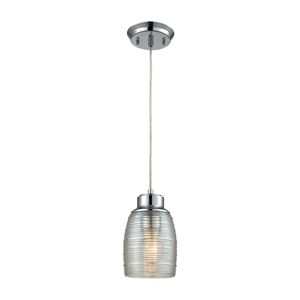 Muncie 5'' Wide 1-Light Mini Pendant - Polished Chrome 1