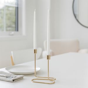 GIBSONGROVE GOLD CANDLE HOLDER 8 (IN) 11