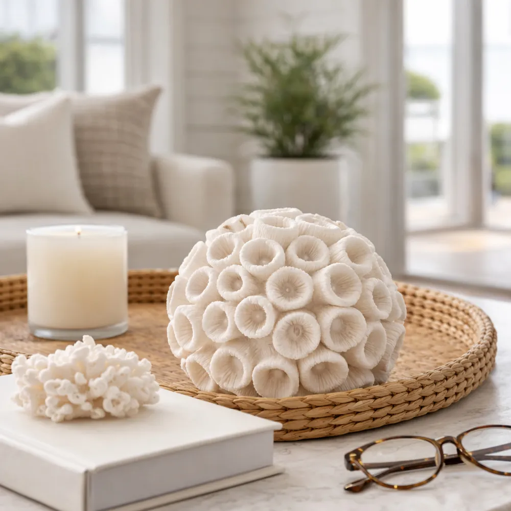 SAGELAND IVORY ORB 6 (IN)