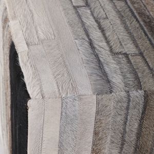 SPARROWSTONE BLACK OTTOMAN 18 (IN) 7