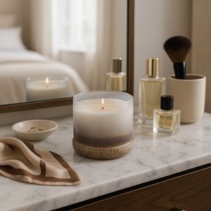 DORSEYMOOR LAKESIDE RAIN CANDLE 4 (IN) 12