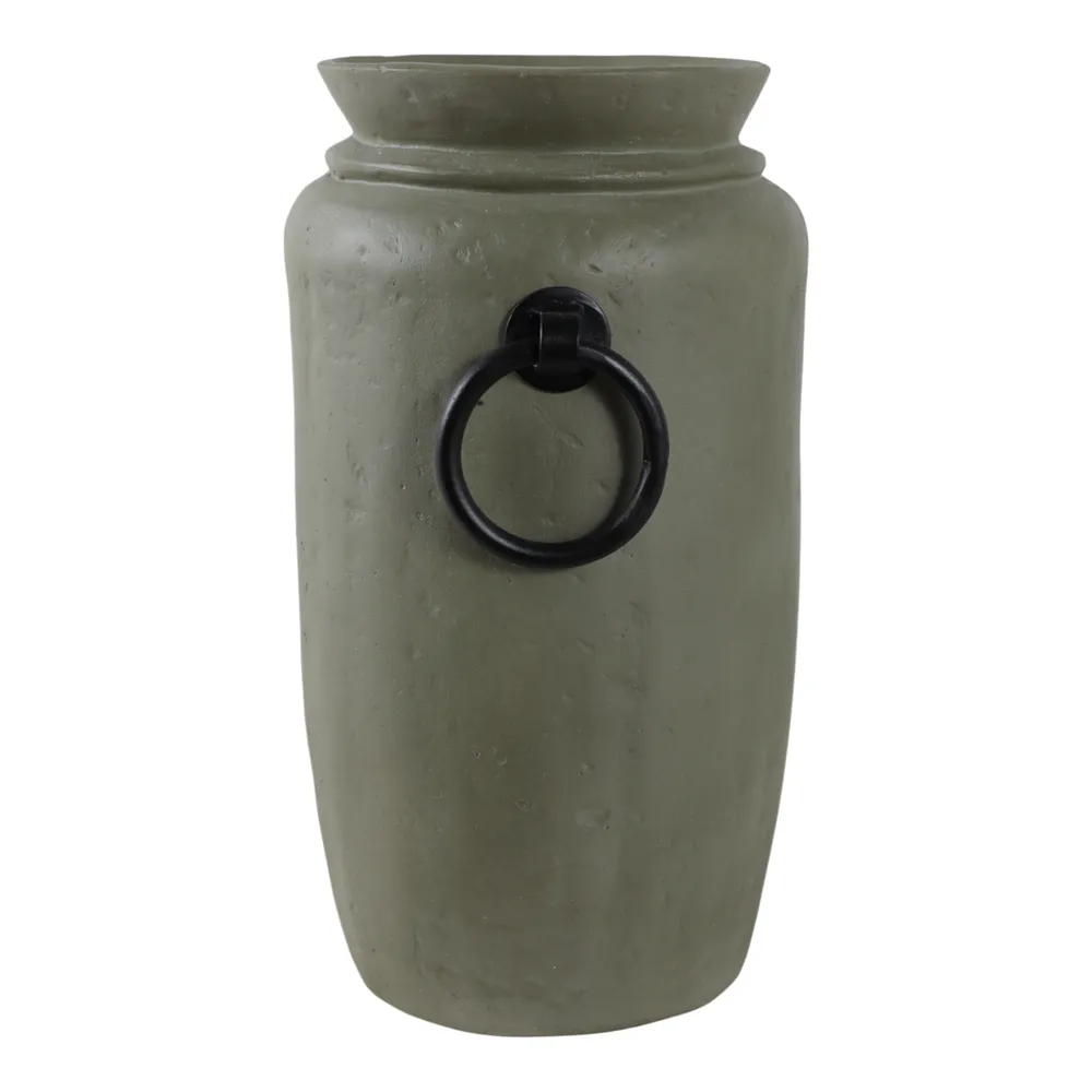 RAEHOLM GREEN VASE 16 (IN)