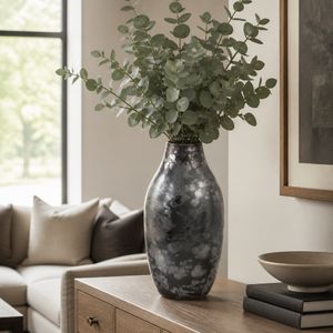 BURGESSLEY BLACK VASE 18 (IN) 2