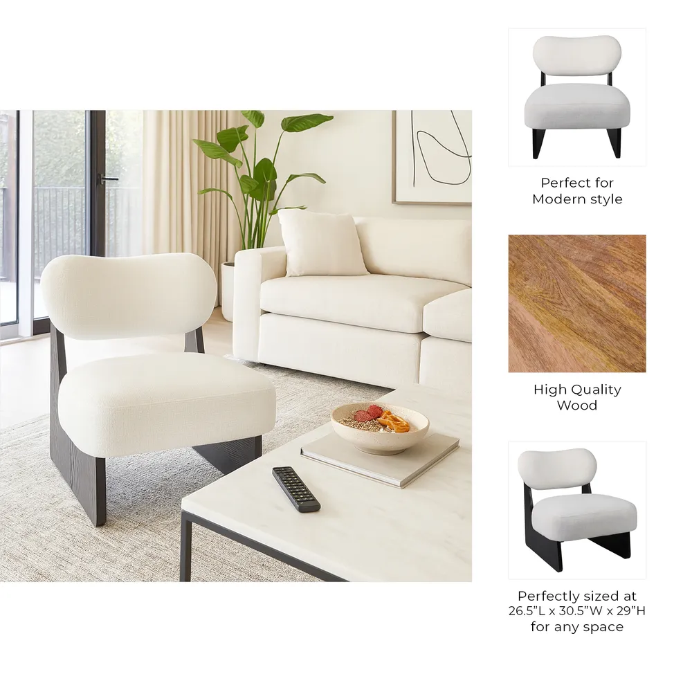 TANNERWAY WHITE CHAIR 29 (IN)