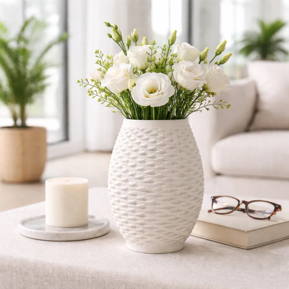 BAIRDVALE IVORY VASE 13 (IN)