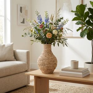 SLATERWOOD TAN VASE 13 (IN) 10
