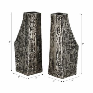 ADLERMORE SET OF 2 BLACK BOOKENDS 8 (IN) 6