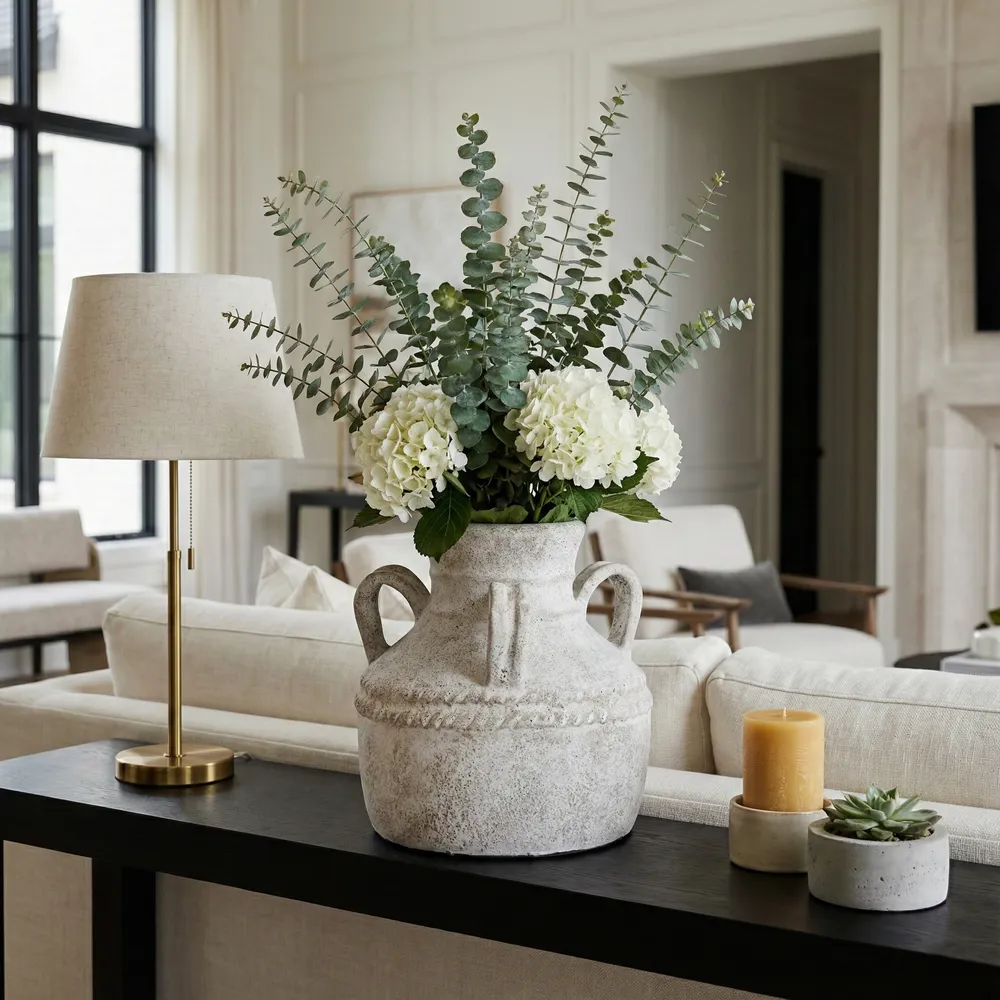 NOELWIND IVORY VASE 13 (IN)
