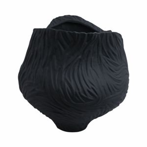 THORNTONPARK BLACK VASE 16 (IN) 4