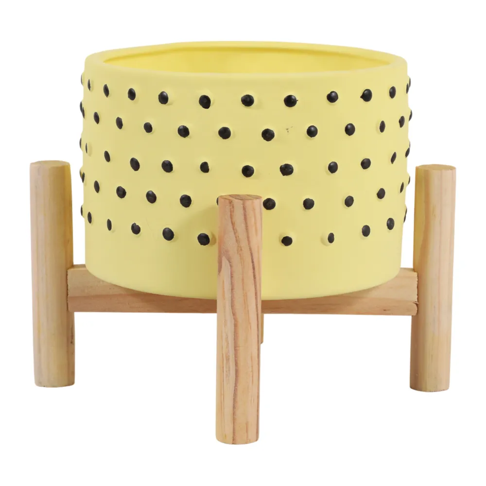 COLECREST YELLOW PLANTER 6 (IN)