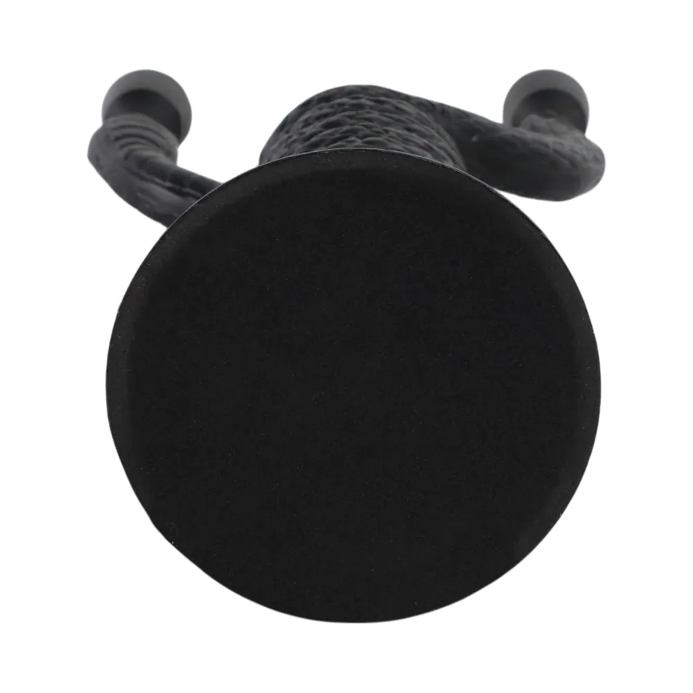 NICOLEHAVEN BLACK CANDLE HOLDER 16 (IN)