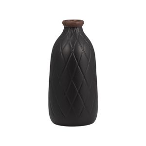 EMMONSFORD BLACK VASE 9 (IN) 1