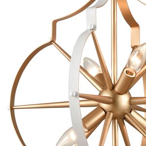 Laguna Beach 18'' Wide 4-Light Chandelier - Gold 2