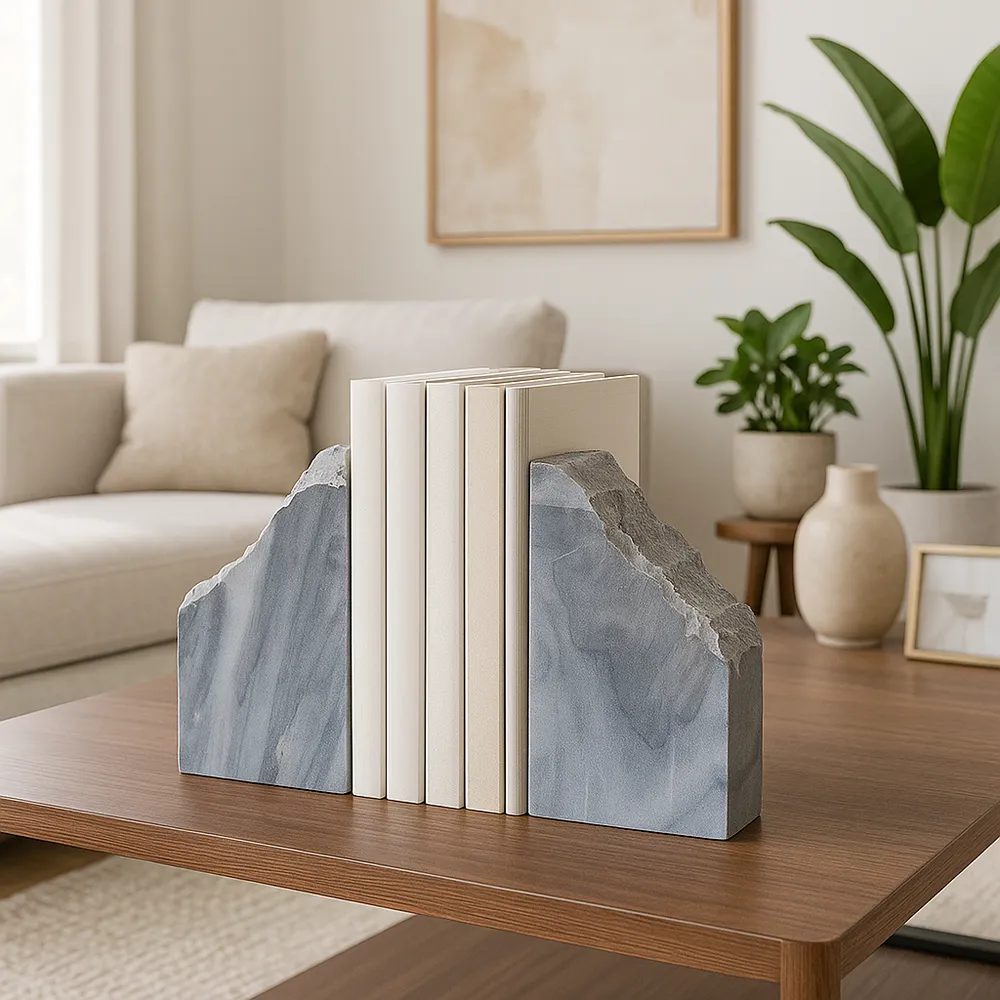 MILLERMOOR SET OF 2 BLACK BOOKENDS 7 (IN)