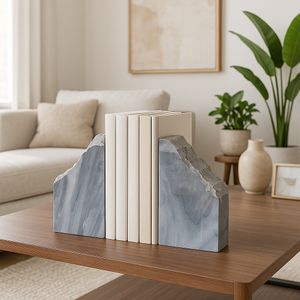 MILLERMOOR SET OF 2 BLACK BOOKENDS 7 (IN) 8