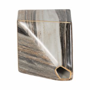 BOLTONSHAW GRAY VASE 5 (IN) 7