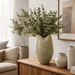 GAIGEMORE BROWN VASE 17 (IN) 13