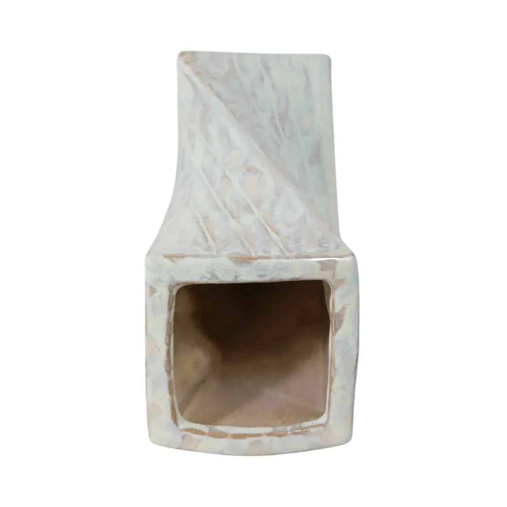 GREYSONCROSS BROWN VASE 14 (IN)