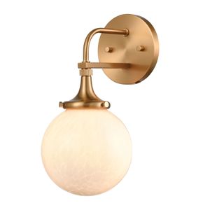 Beverly Hills 12'' High 1-Light Sconce - Satin Brass 1