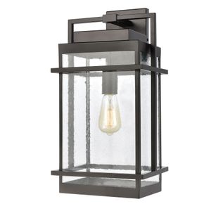 Breckenridge 19'' High 1-Light Outdoor Sconce - Matte Black 1