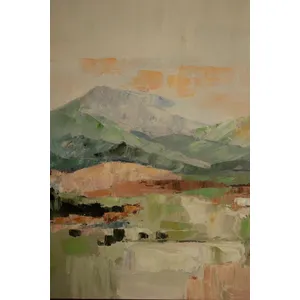 Framed Mountain Landscape Painting 4
