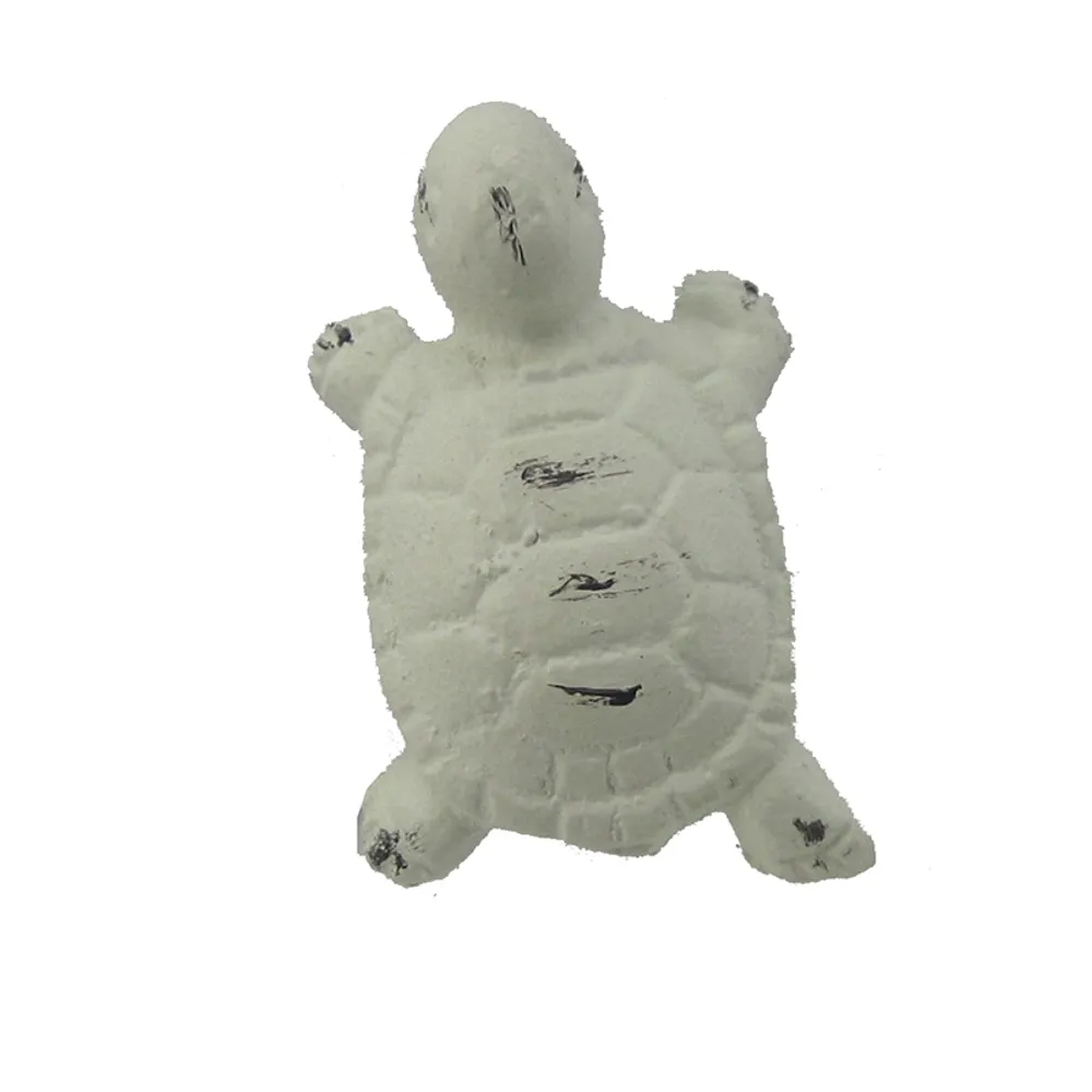 2.25" WASH WHITE C/ITURTLE DRAWER PULL