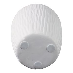 ADLERCREST WHITE VASE 8 (IN) 8