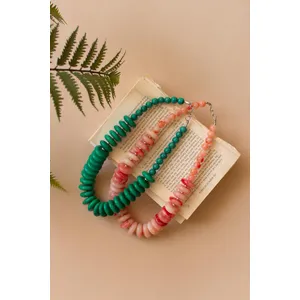 Acrylic Bead Necklace / Kale 3