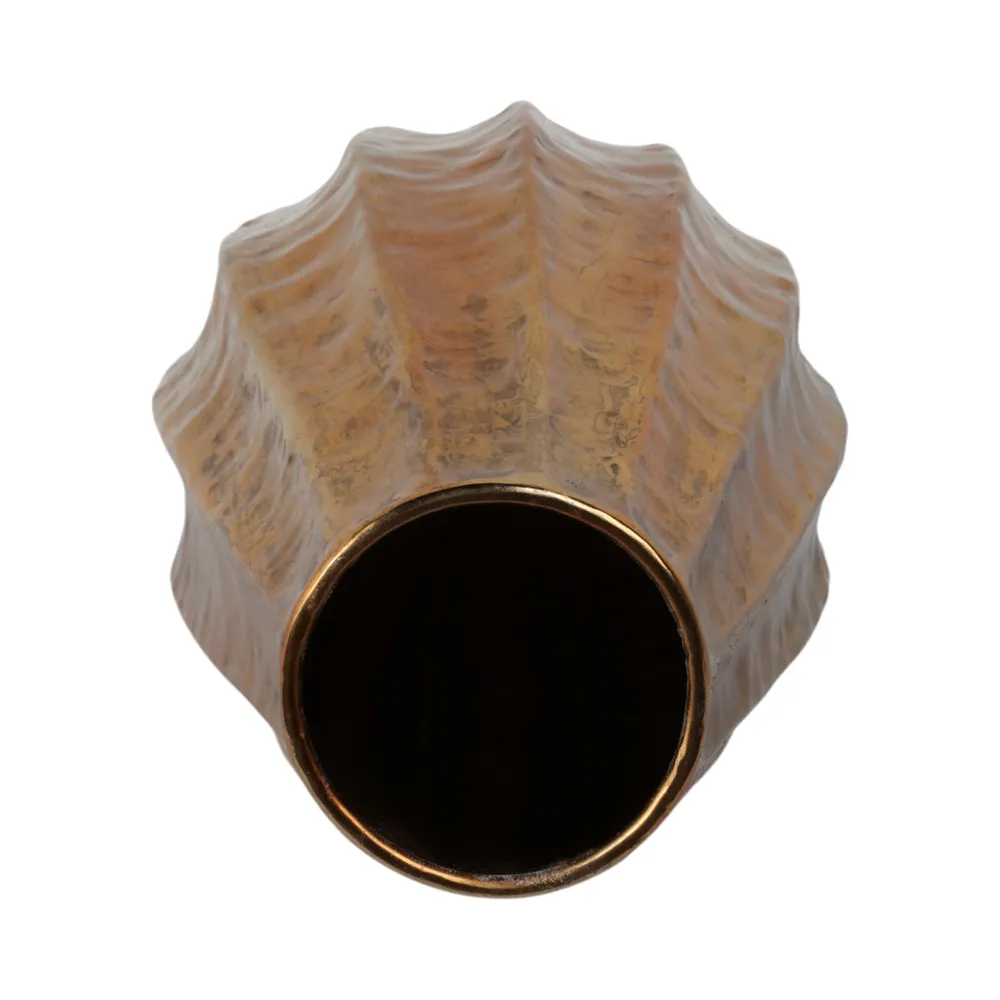 DALTONLEY GOLD VASE 27 (IN)