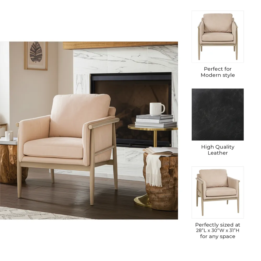 FABIANBEACH IVORY CHAIR 31 (IN)