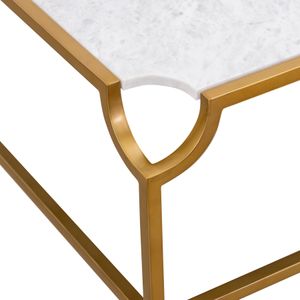 Blain Coffee Table - Antique Brass 3
