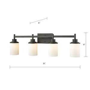 Belmar 31'' Wide 4-Light Vanity Light - Oil Rubbed Bronze 2
