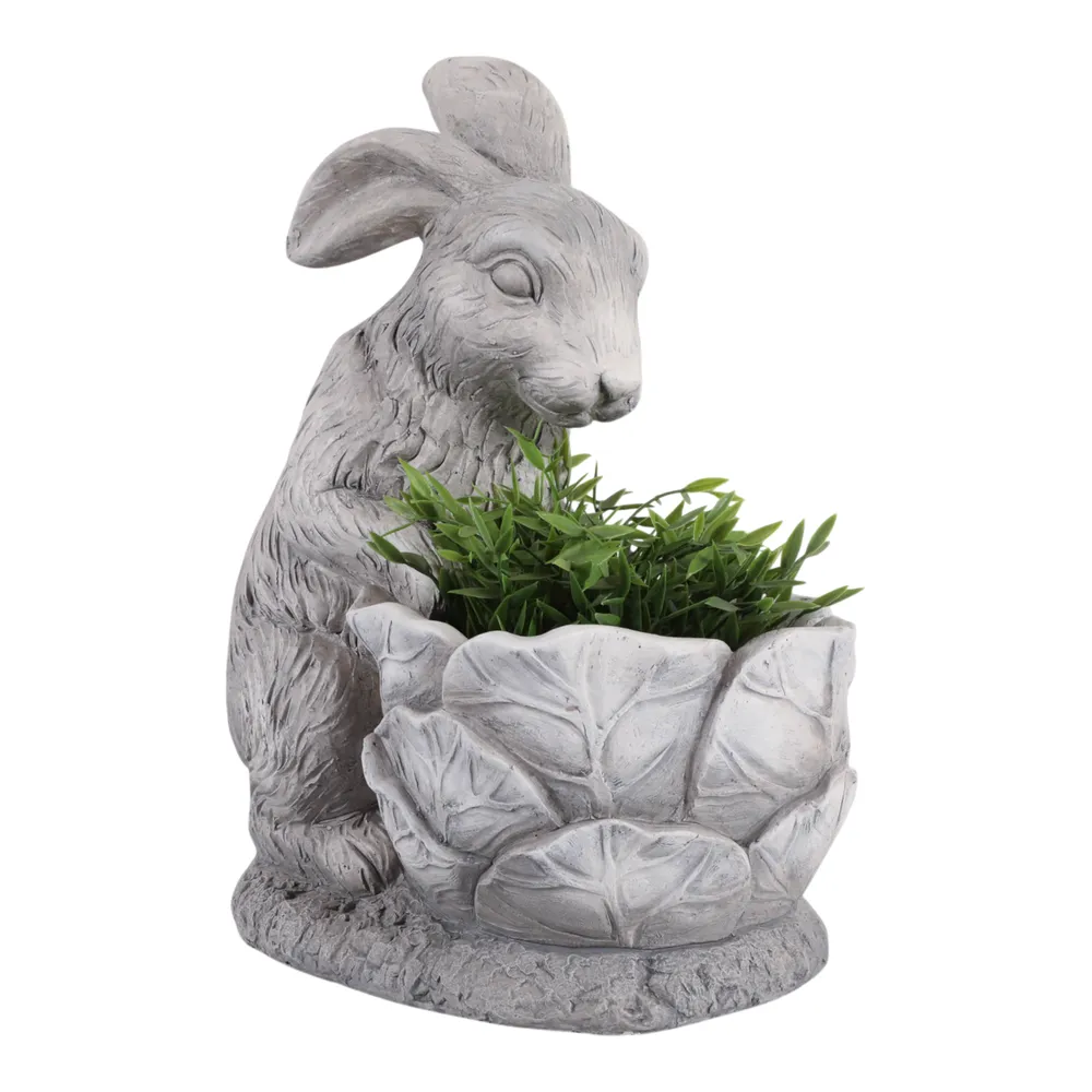 SLATEMOOR GRAY PLANTER 16 (IN)