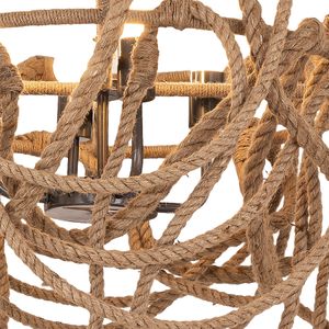 Macon 26'' Wide 4-Light Chandelier - Natural 4