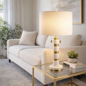 FINTONWORTH WHITE LAMP 29 (IN) 11