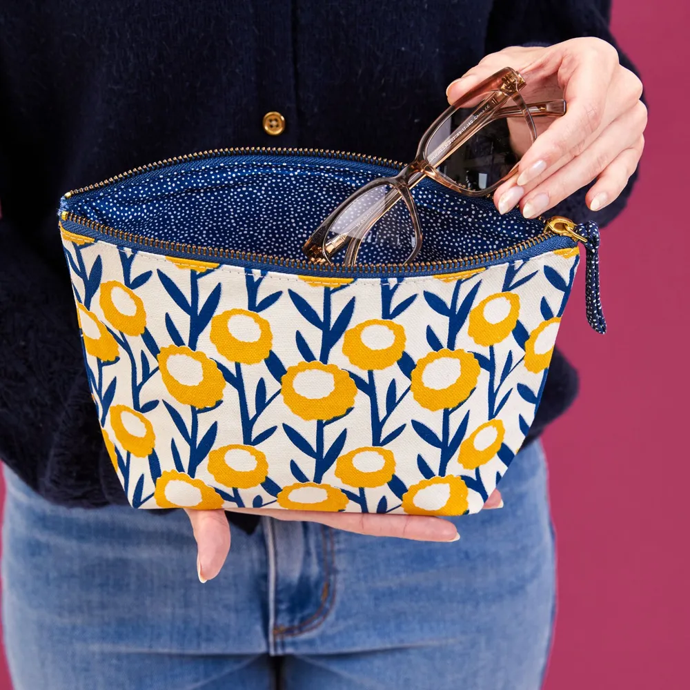 Golden Glow Medium Essential Canvas Pouch