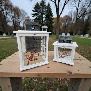 Heavenly Lanterns Set of 2 21in and 15in 1