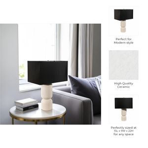 LAWSONMILL BLACK LAMP 22 (IN) 8