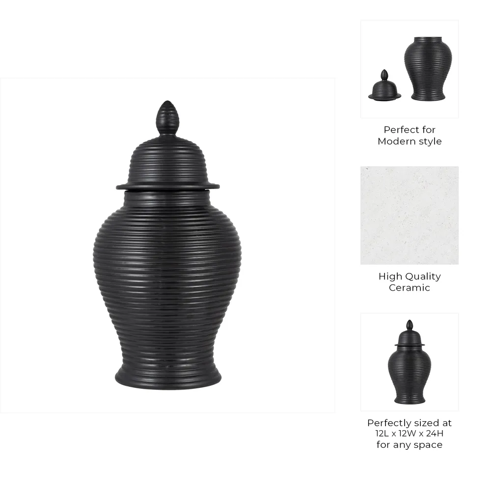 OWENSHAW BLACK CHINOISERIE 24 (IN)