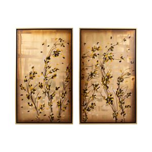 DUFFYVALE SET OF 2 GOLD ART 59 (IN) 1