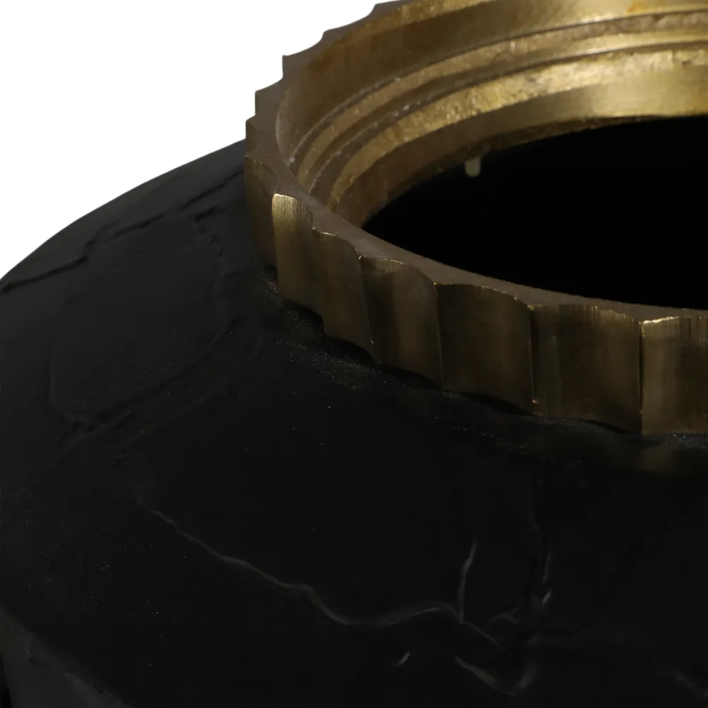CLOVERSIDE BLACK VASE 27 (IN)