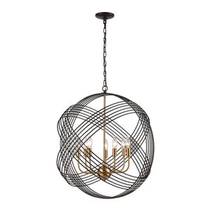 Concentric 26'' Wide 7-Light Chandelier - Oil Rubbed Bronze 2