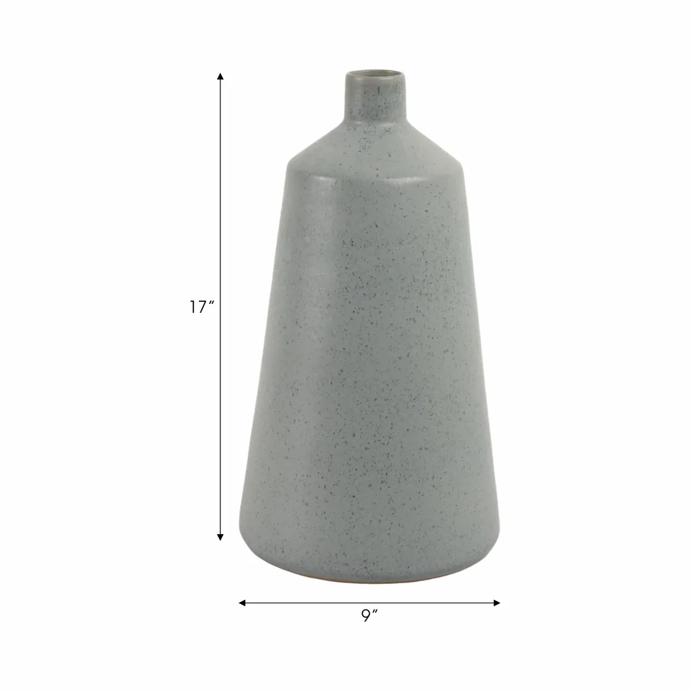 DENVER BLUE VASE 17 (IN)