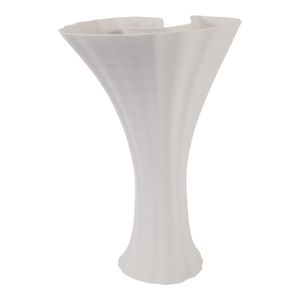 WRENMORE WHITE VASE 14 (IN) 5